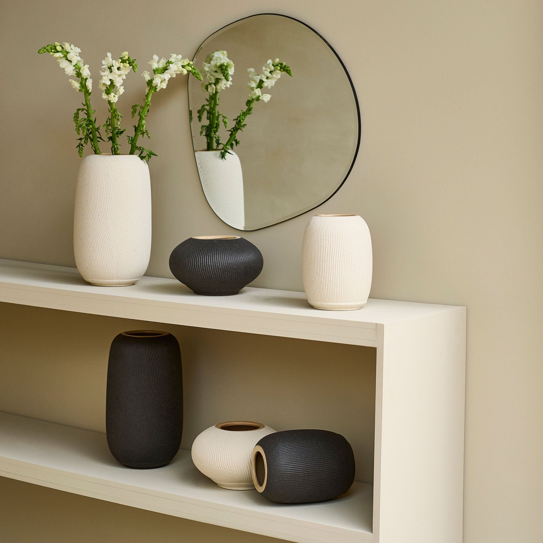 Vica vase rund